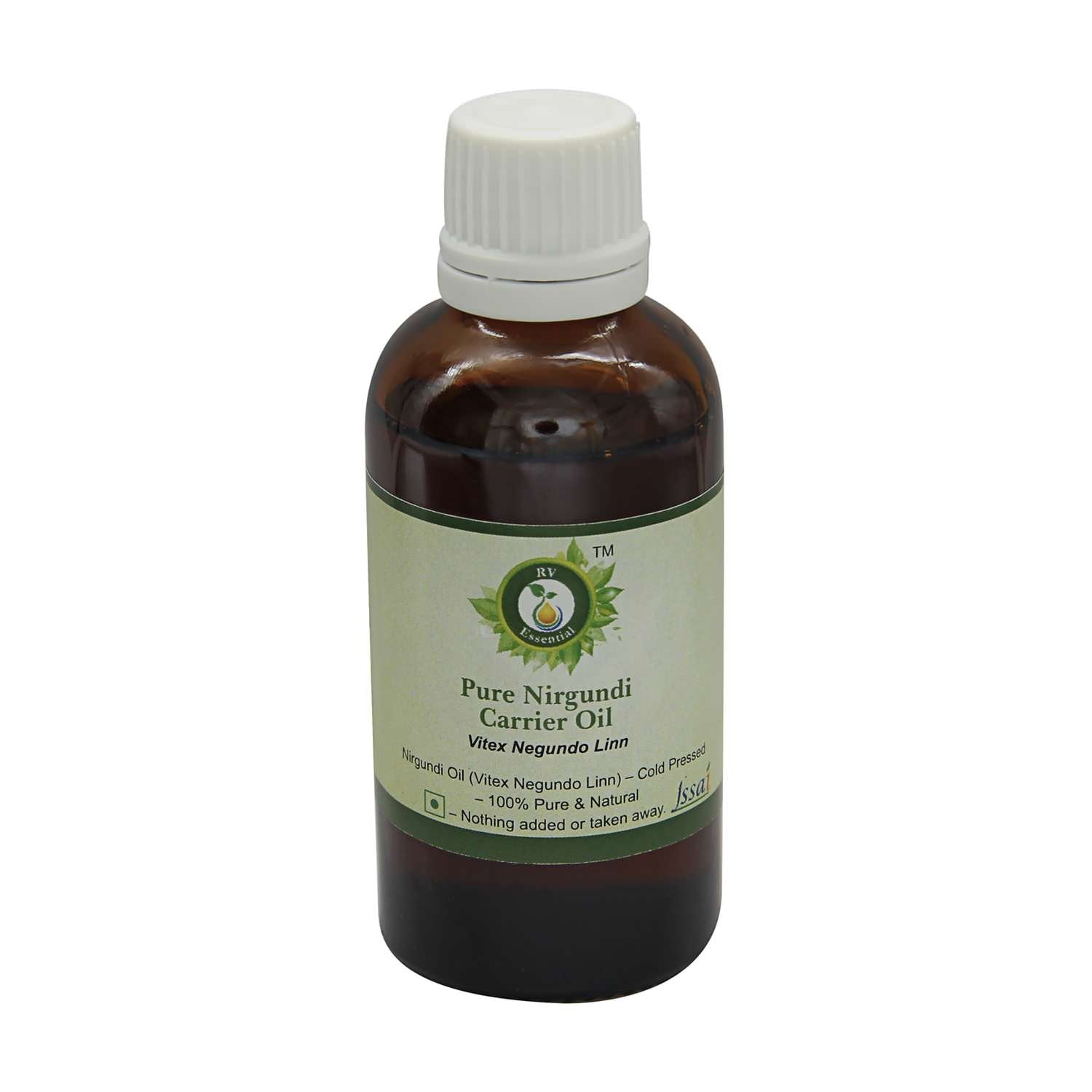 R V Essential Nirgundi oil 300ml aluminium bottle for larger batch use