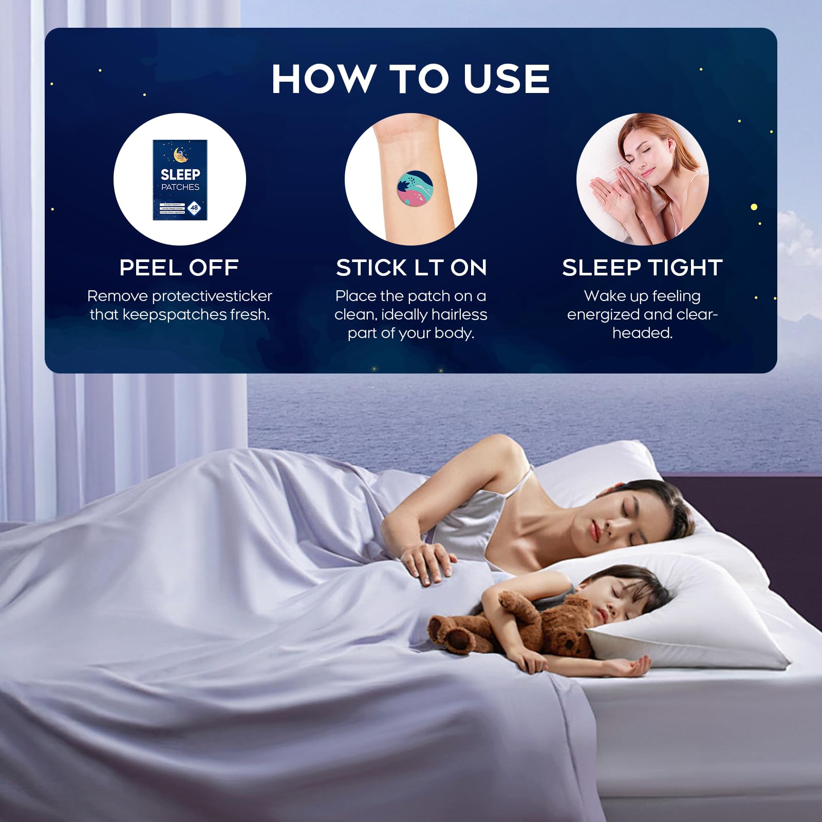 RAAYAM packaging-front view highlighting blue patch design.