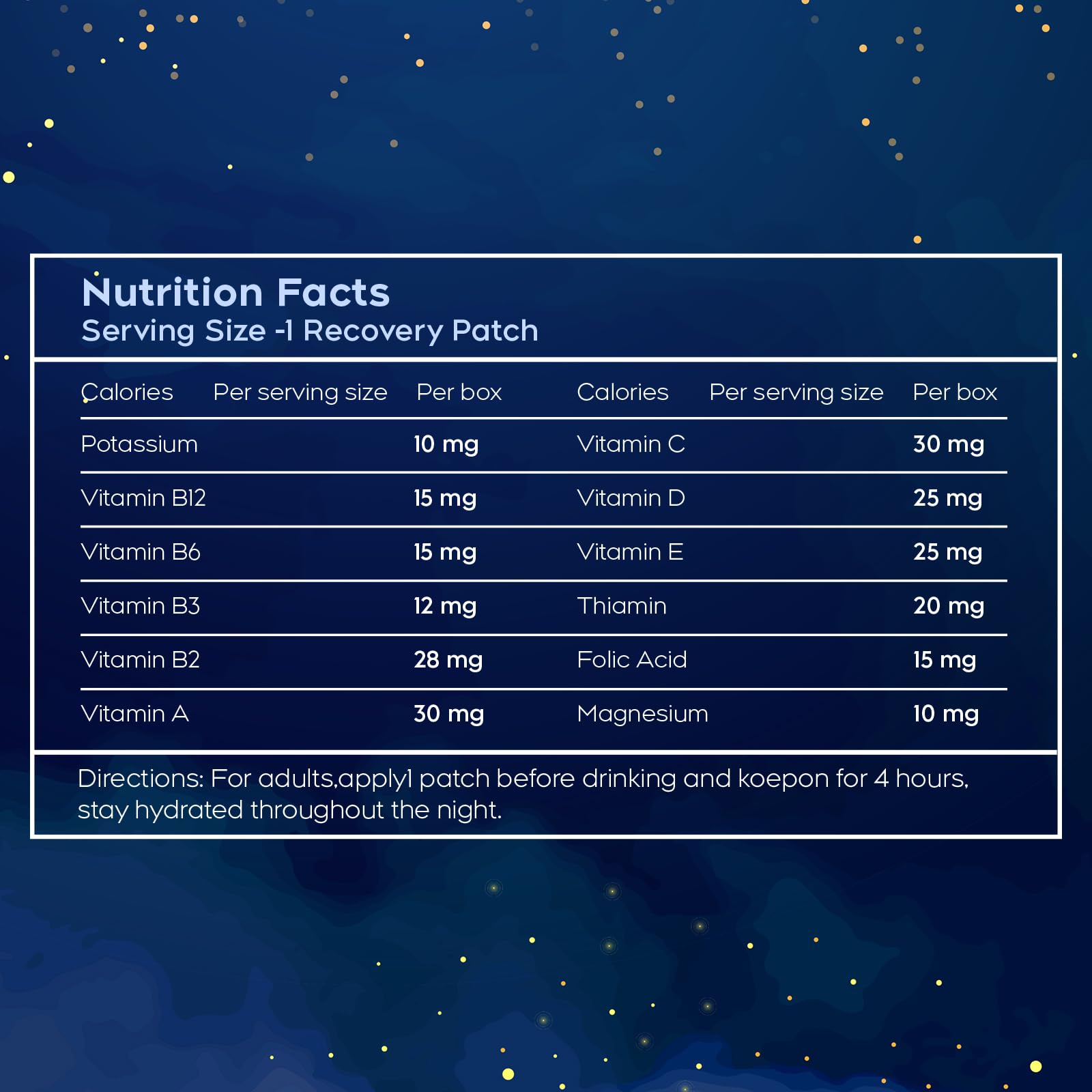RAAYAM Sleep Patch morning wake up feeling refreshed