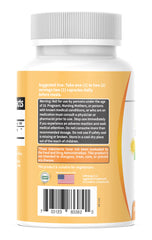 RaeSun Botanics Infinergy packaging details showing label and dosage