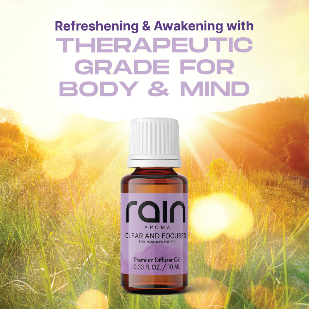 Rain Aroma Botanical diffuser oil offers natural aromas for daily relaxation rituals.