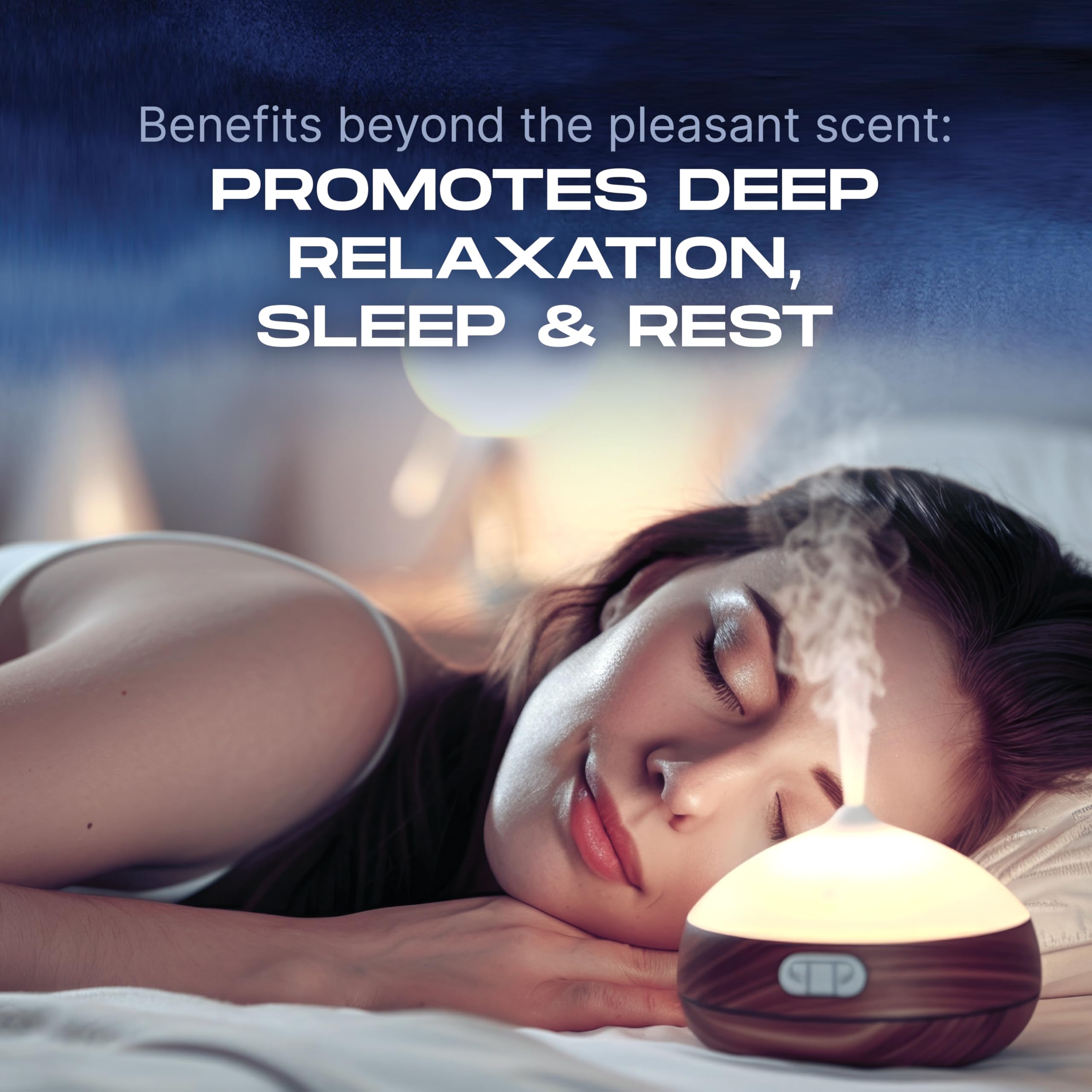 Rain Aroma Goodnight bottle with dropper ready for restful sleep
