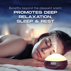 Rain Aroma Goodnight bottle with dropper ready for restful sleep