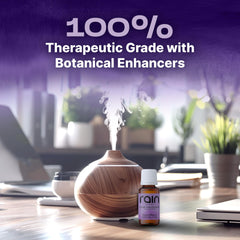 Rain Aroma Pine Floral Blend diffuser oil creates productive, calming office vibes.
