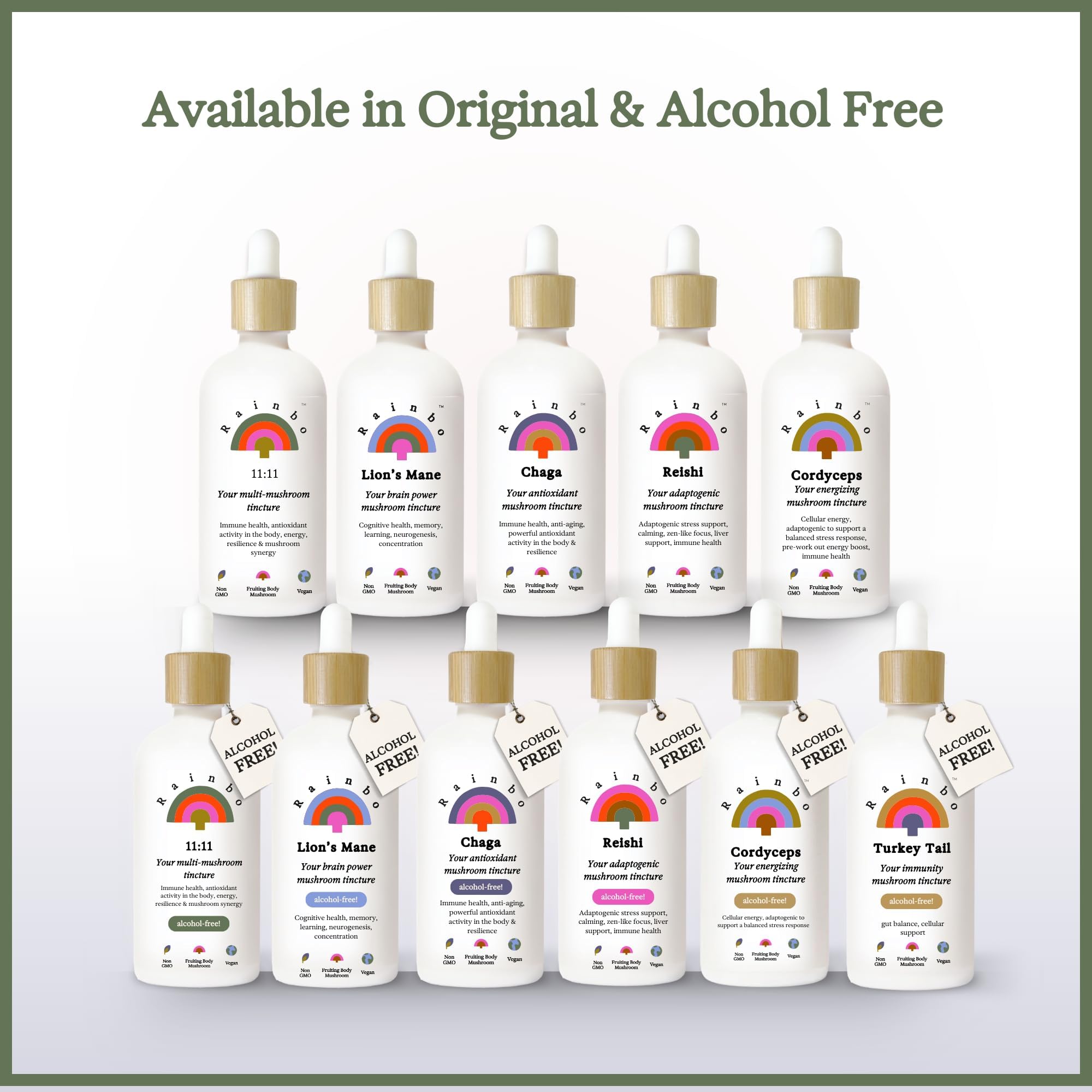 Rainbo 11:11 gift-ready packaging for wellness gifting.