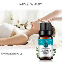 Rainbow Abby camphor oil candle-diy image signals versatile DIY candle fragrance.