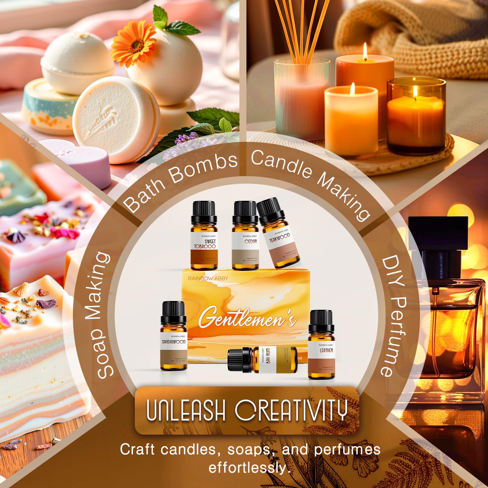 Rainbow Abby Cedar bottle 10ml provides crisp masculine notes for blends.