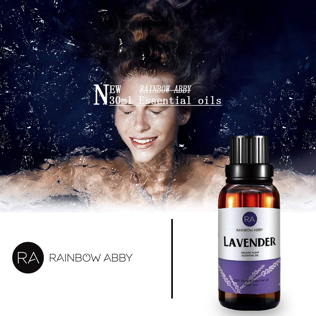 Rainbow Abby lavender oil elevates home scents and hair or skin care rituals.