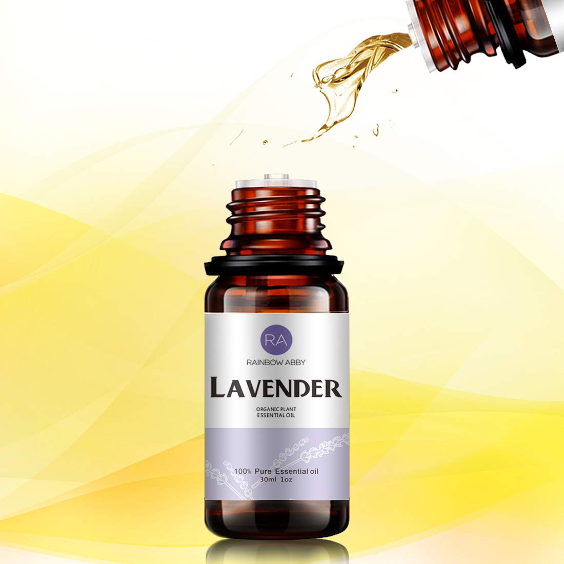Rainbow Abby lavender oil for DIY candles and soaps.
