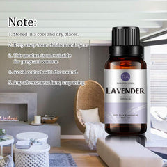 Rainbow Abby lavender oil for massage and soothing tension.
