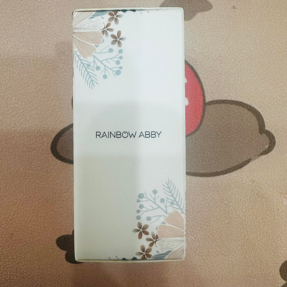 Rainbow Abby Marjoram bottle with dropper and clear labeling.