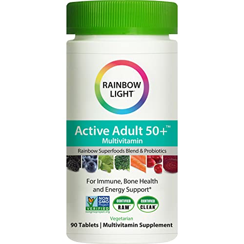 Rainbow Light 90-tablet bottle for easy daily supplementation
