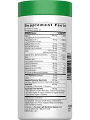 Rainbow Light Complete B-Complex label highlighting B vitamins and absorption cofactors