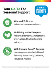 Rainbow Light Counter Attack immune blend visual highlights elderberry Andrographis peppermint