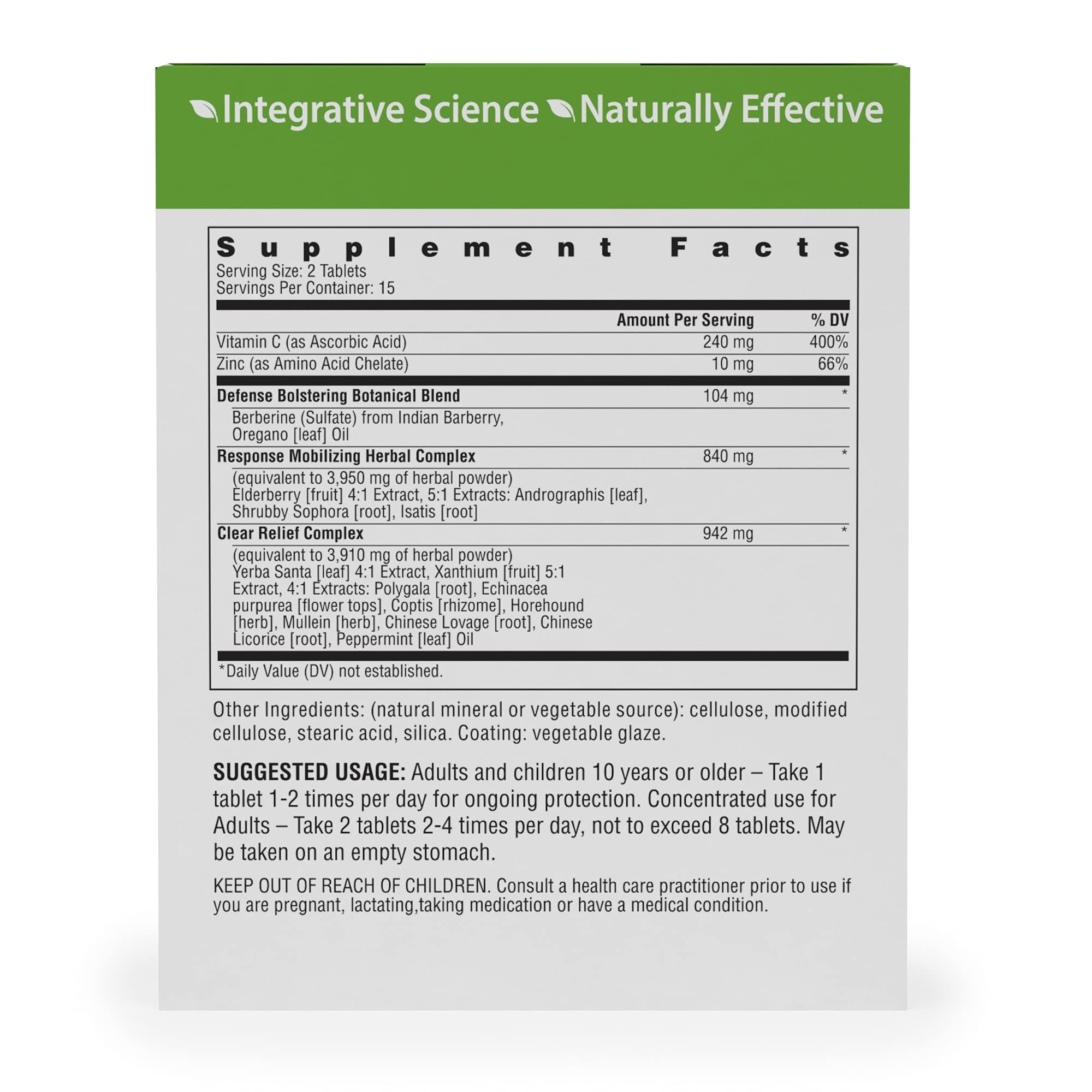 Rainbow Light Counter Attack vegan gluten-free icon signaling allergen-friendly formula