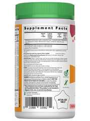 Rainbow Light Kids One Multivitamin fruit punch chewables offer easy daily nutrition.