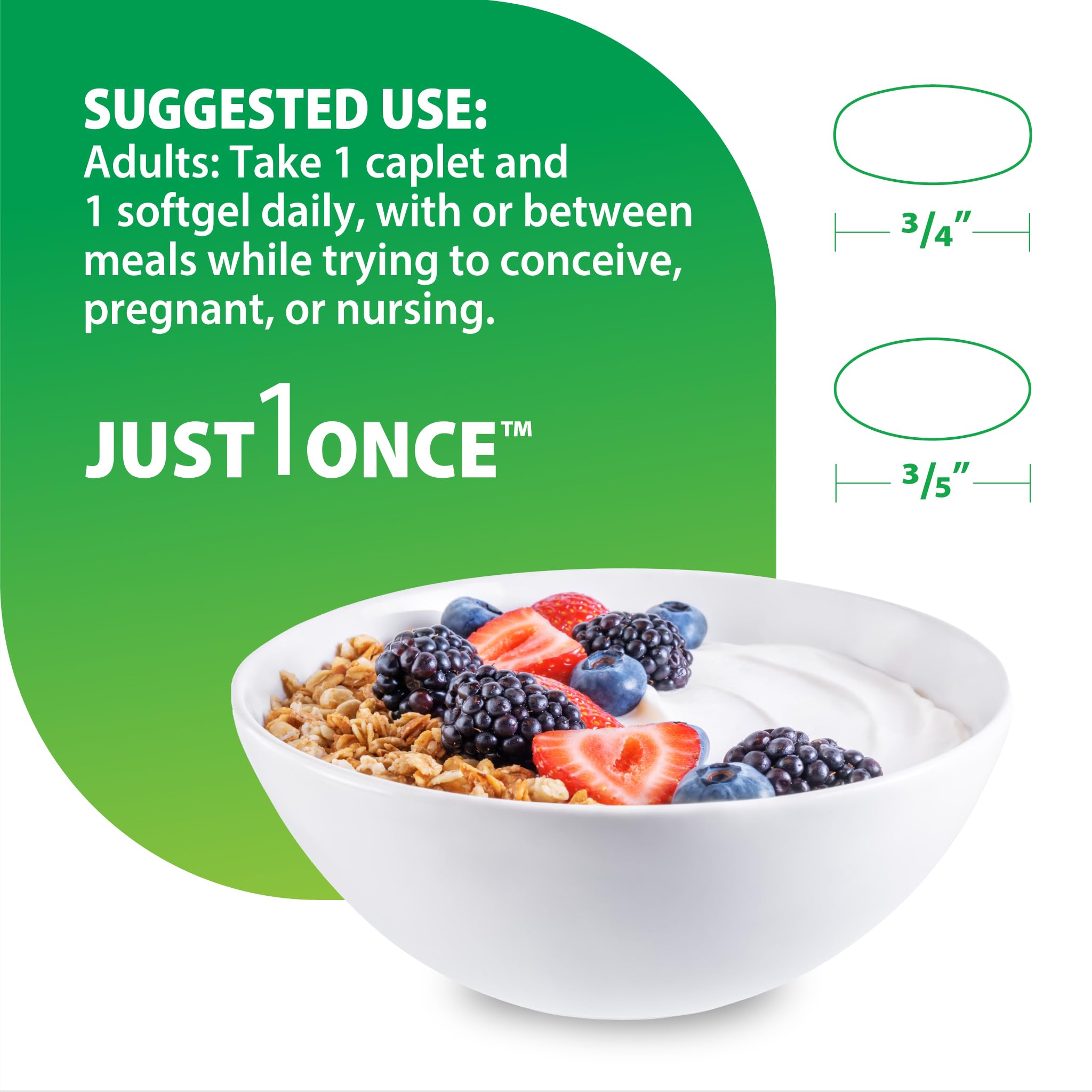 Rainbow Light label closeup emphasizing ingredients and safety for expectant mothers