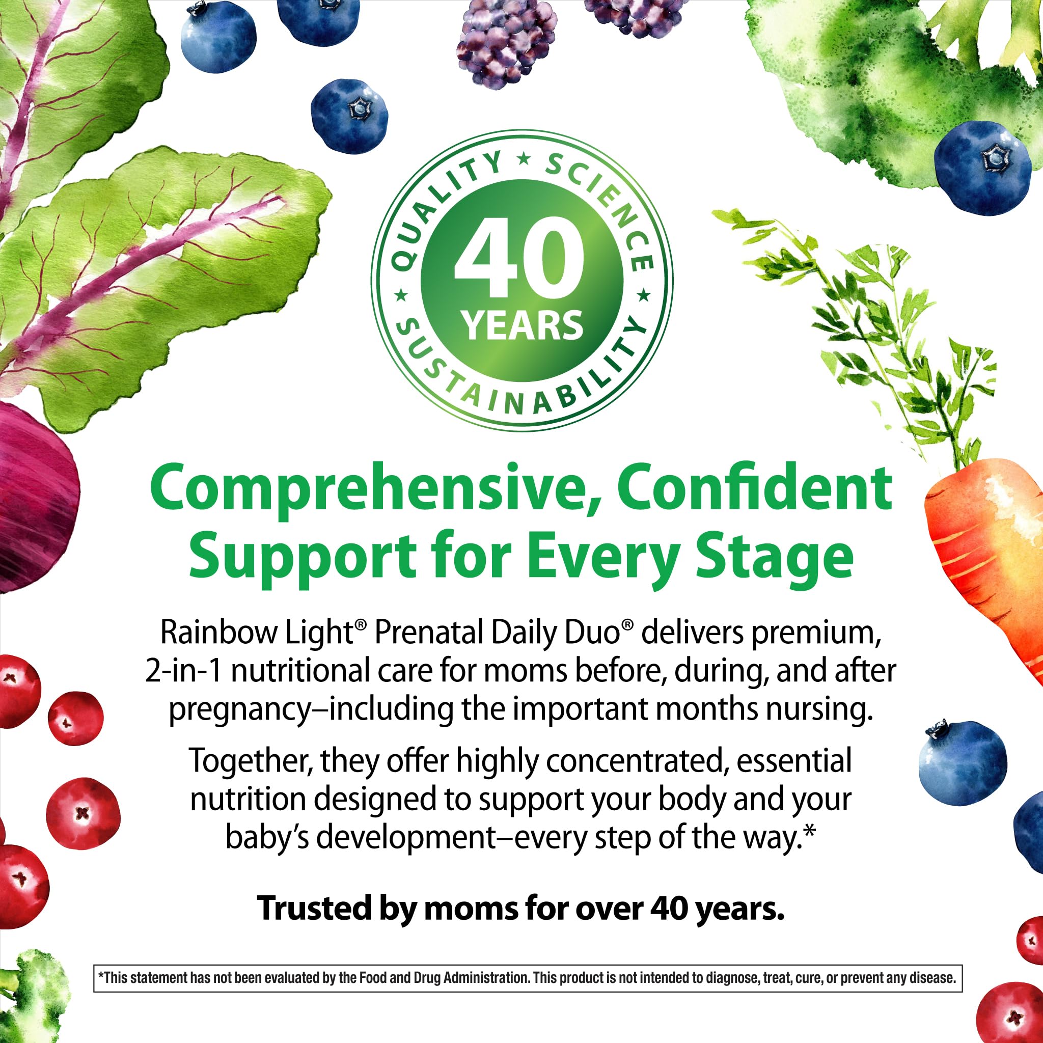 Rainbow Light Prenatal DHA user taking vitamin during morning routine