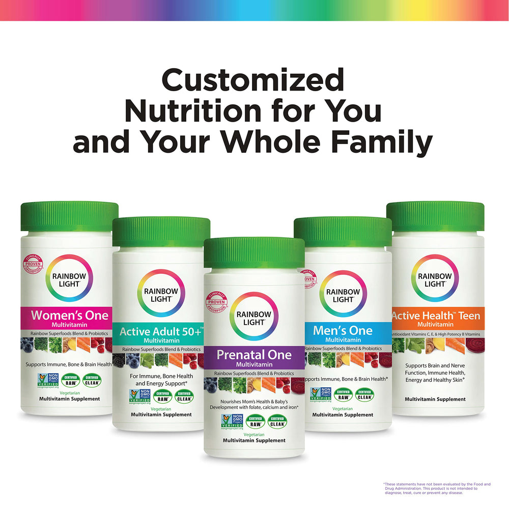 Rainbow Light vegetarian, iron-free formula appealing to allergen-conscious shoppers