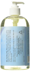 Rainbow Research Baby Scented Body Wash ingredients close-up showing lavender chamomile calendula