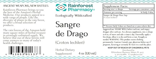 Rainforest Pharmacy Sangre de Drago drops close-up for precise dosing.