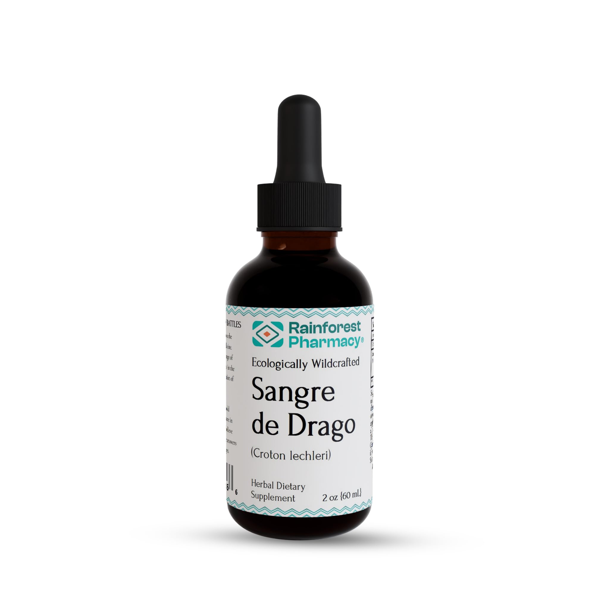 Rainforest Pharmacy Sangre de Drago liquid bottle for skin support and daily use