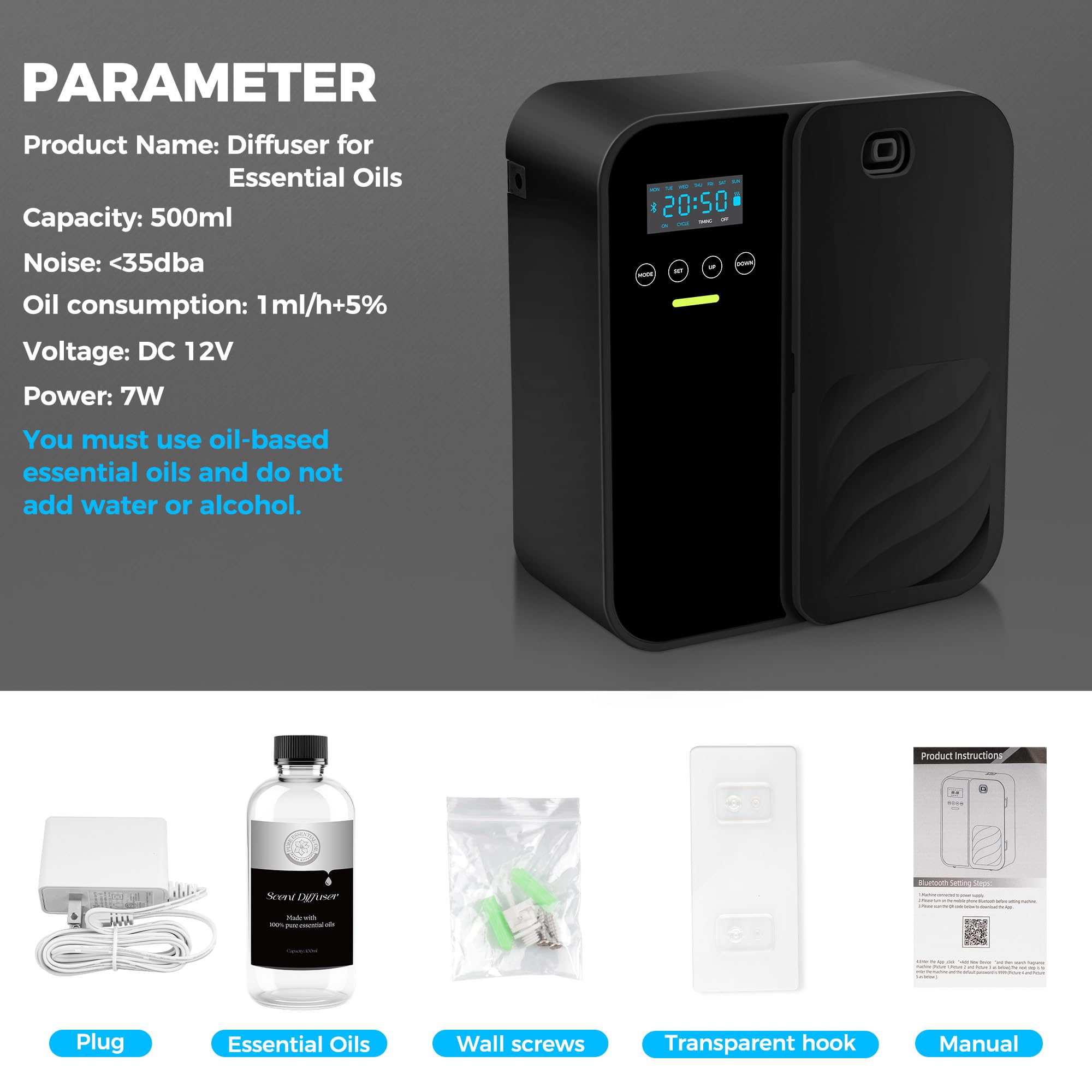 Raings diffuser enhances air freshness without residue for open spaces