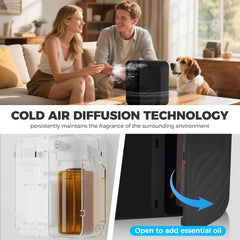 Raings diffuser control panel with Bluetooth for personalized scent sessions