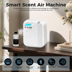 Raings waterless diffuser operates without heating or water.