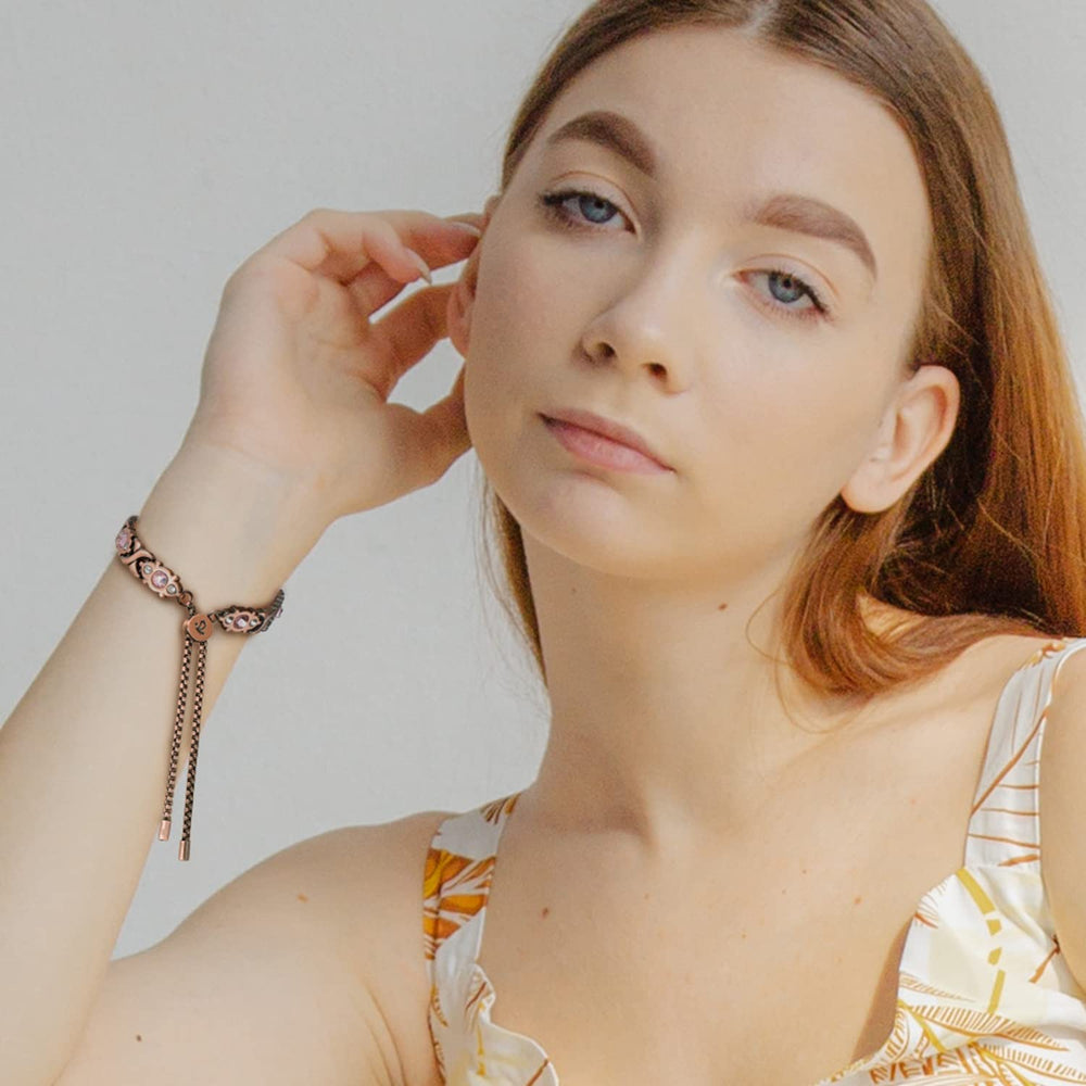 RainSo copper jewelry featuring 3500 gauss magnets for a performance-inspired accent.