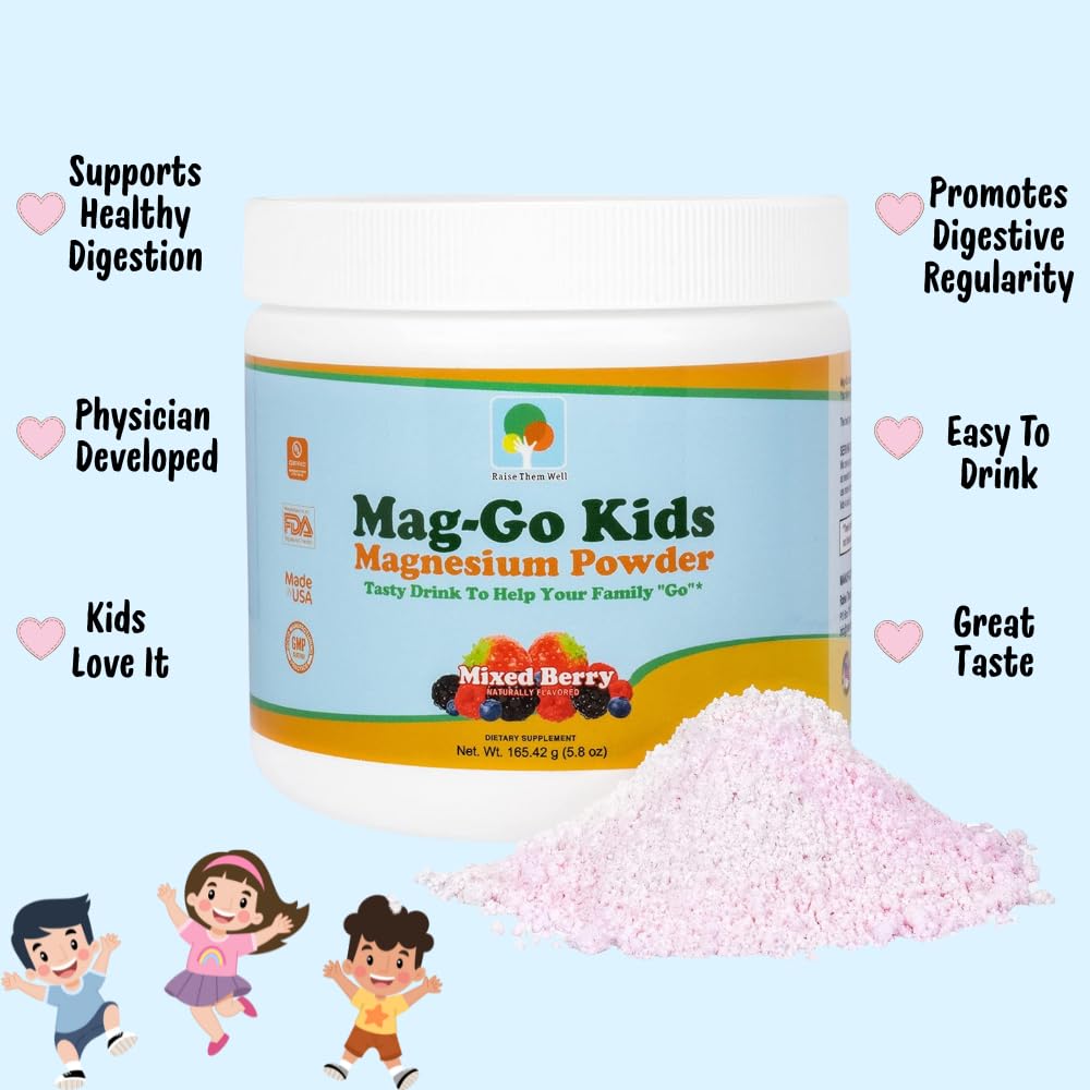 Child enjoying a calm evening after taking Mag-Go for a soothing routine.