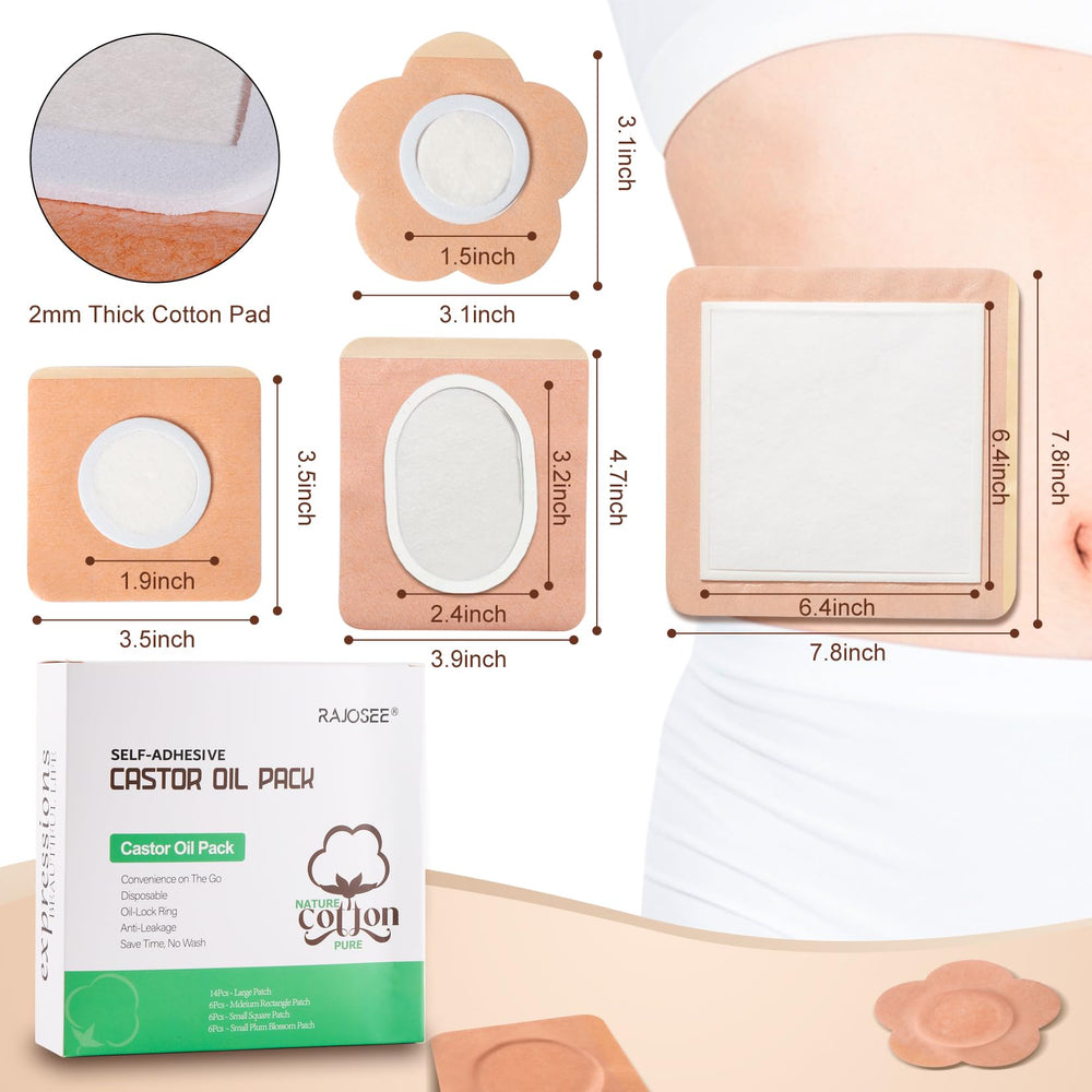 RAJOSEE medium patch ideal for neck and arms with stable hold.