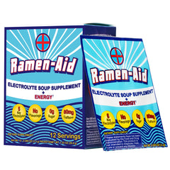 Ramen-Aid energy caffeine packet boosts focus during meals