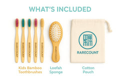 RARECOUNT heart-shaped loofah adds playful bath time while cleansing softly.