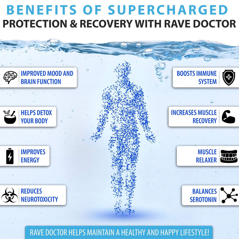 Rave Doctor usage-friendly dose for on-the-go festival wellness.