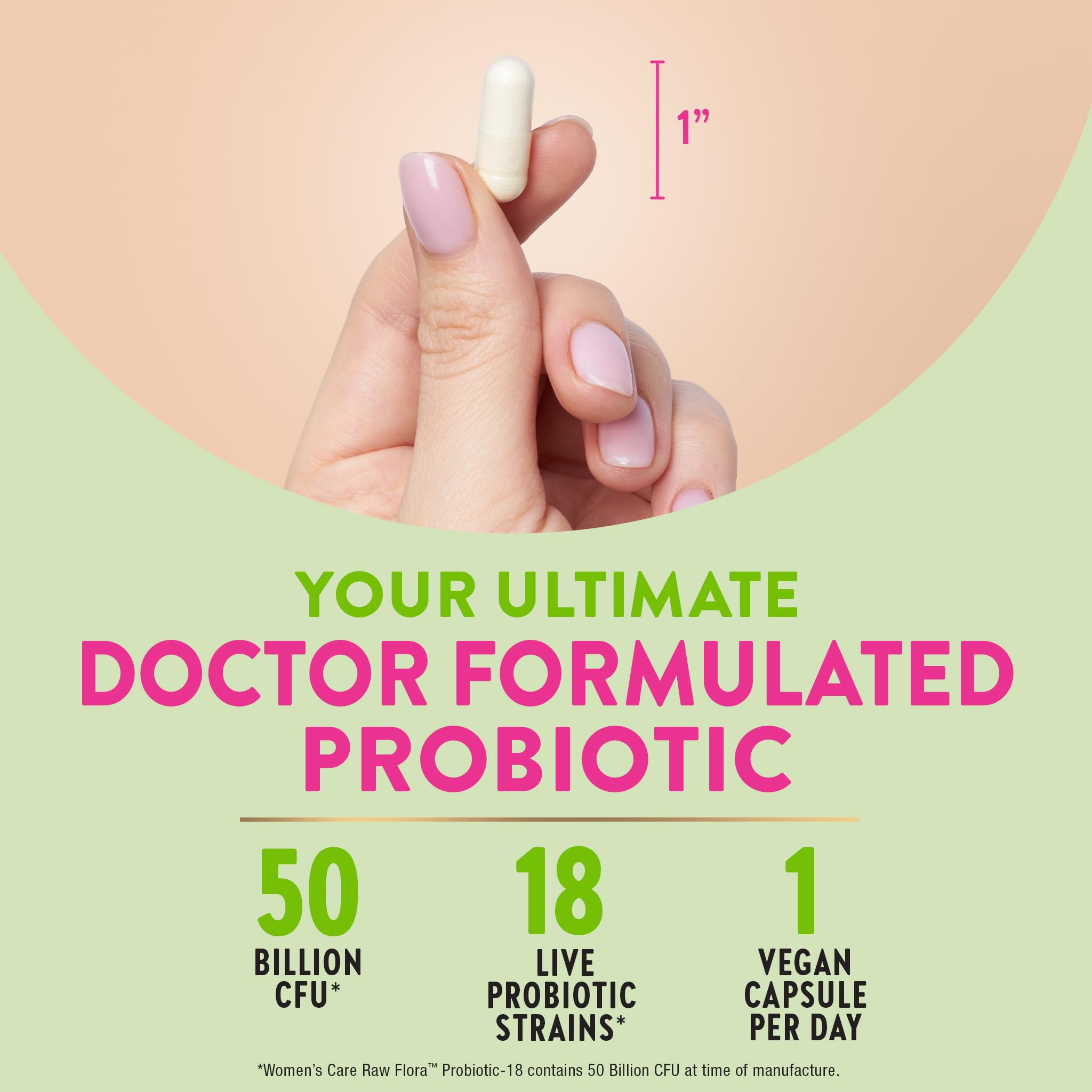 Raw Flora Cranberry-D-Mannose ingredients image highlights urinary support possibilities.