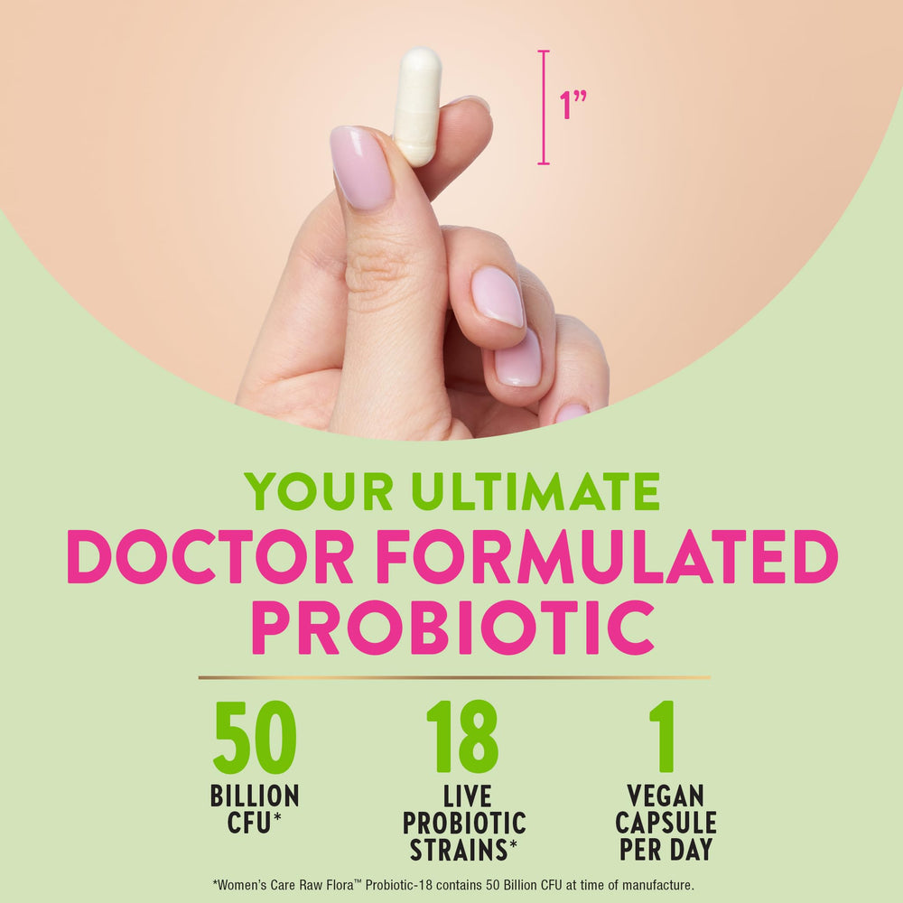 Raw Flora Cranberry-D-Mannose ingredients image highlights urinary support possibilities.
