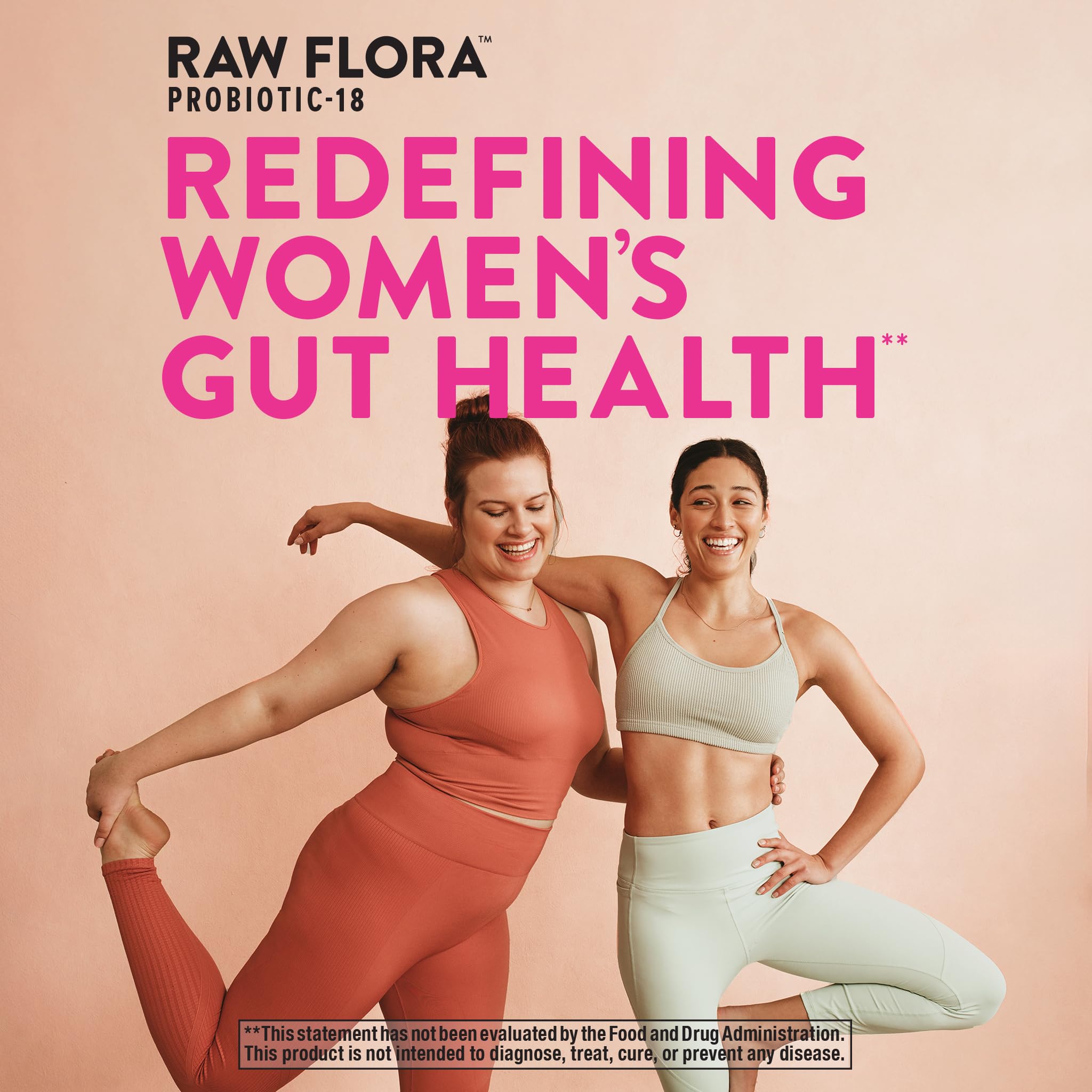 Raw Flora packaging shows label transparency and three-generation expertise.