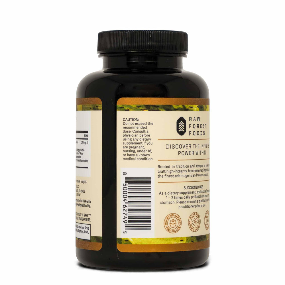 RAW Forest Foods Chen Pi aged citrus peel extract close-up supports balance