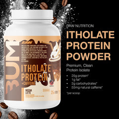 RAW Itholate Mocha Latte shaker cup highlights easy mix and flavor.