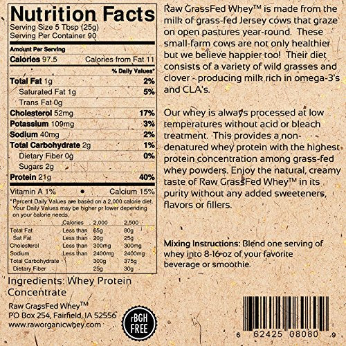 Raw Organic Whey pasture-raised Jersey cows reflect ethical sourcing for high-quality protein