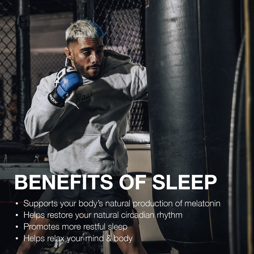 Closeup of RAW Sleep capsules showing consistency and ease of swallowing.