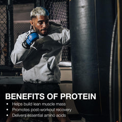 RAW Whey Isolate shaker-mix demonstrates quick blending for workouts and shakes.