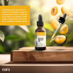 RAWYA ingredients label closeup highlighting purity and absence of artificial fragrances