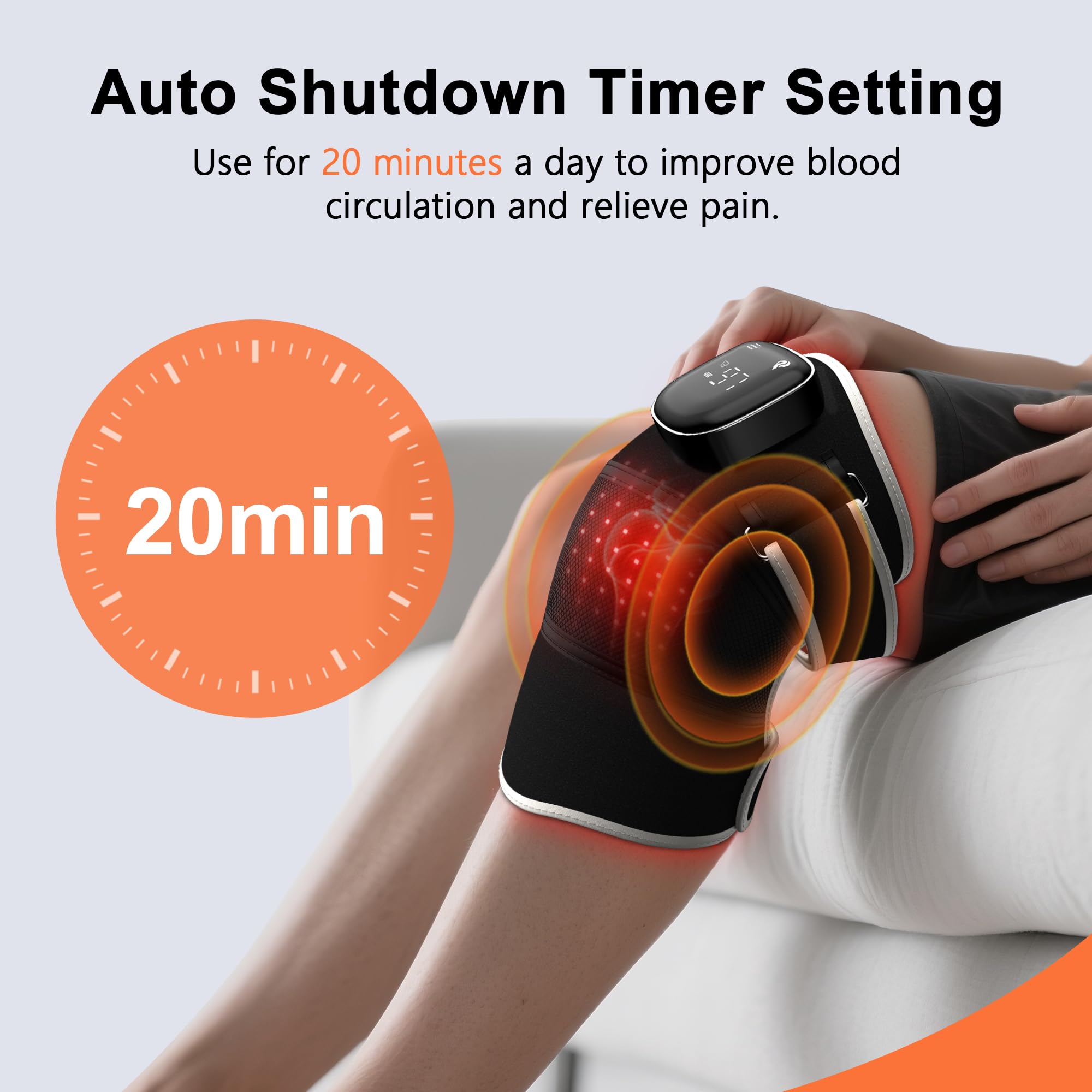 RAYOCON 5 vibration levels customizable massage intensity.