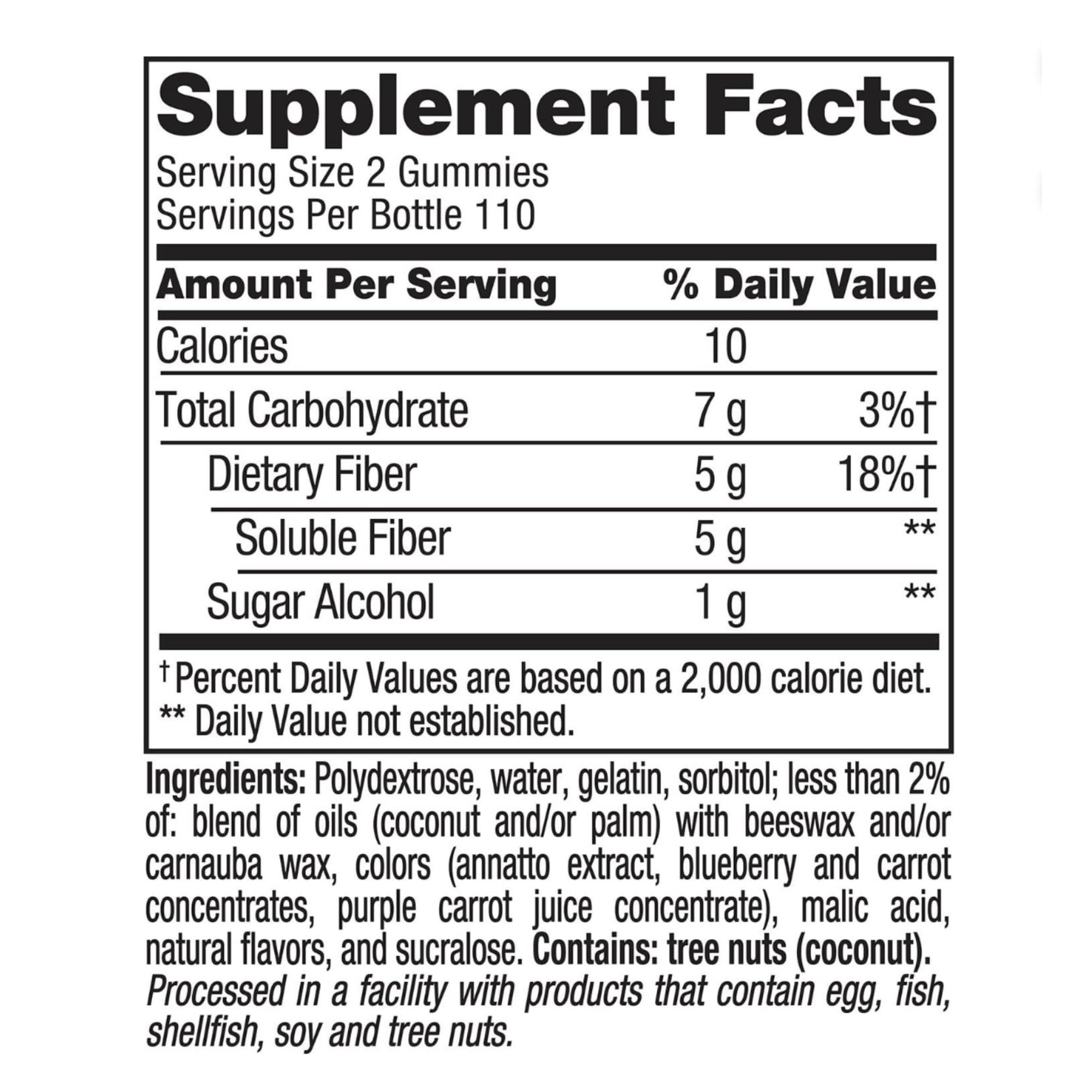 Daily-use Vita Fiber Well gummies for easy daily wellness routine