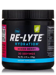 Re-Lyte Mixed Berry drink mix tub, ideal for on-the-go hydration.