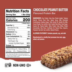 Ready Protein Bars dark chocolate sea salt bar close-up emphasizing real ingredients