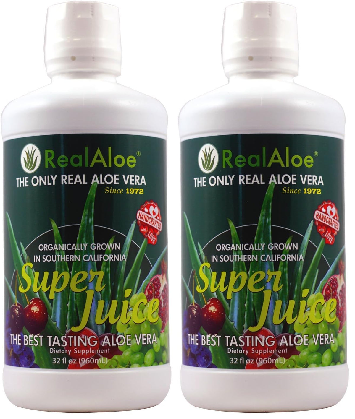 Real Aloe Vera Super Juice bottle pour for daily hydration and wellness