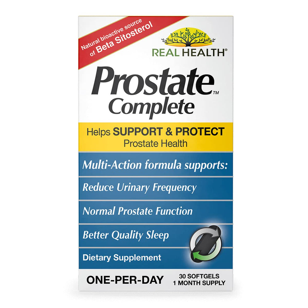 Real Health Prostate Complete - One-Per-Day Prostate Support with Saw ...